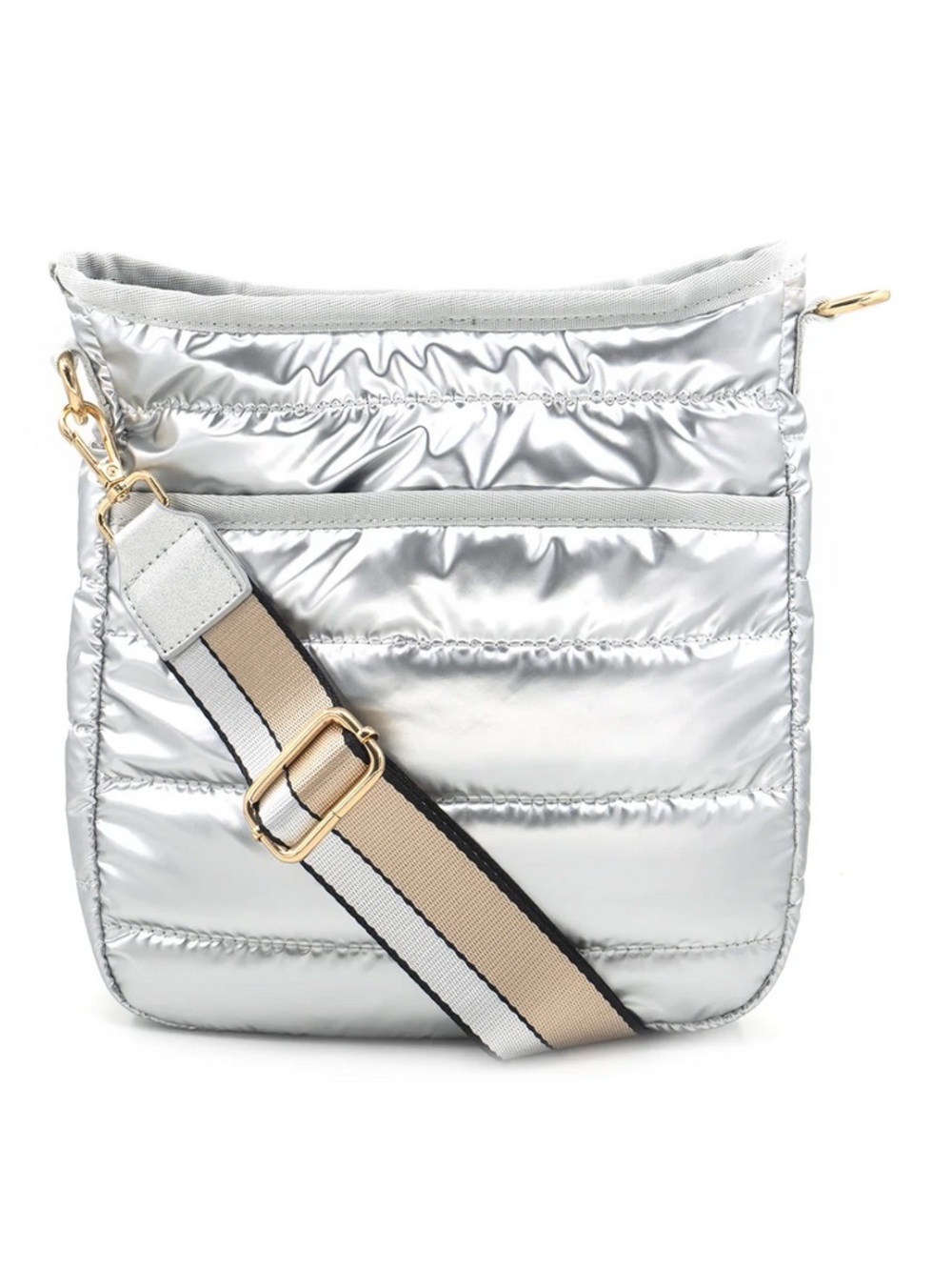 Wanderer 2.0 Crossbody Bag in silver